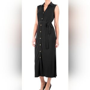 D'ALLAIRD BLACK MAXI DRESS SIZE MEDIUM